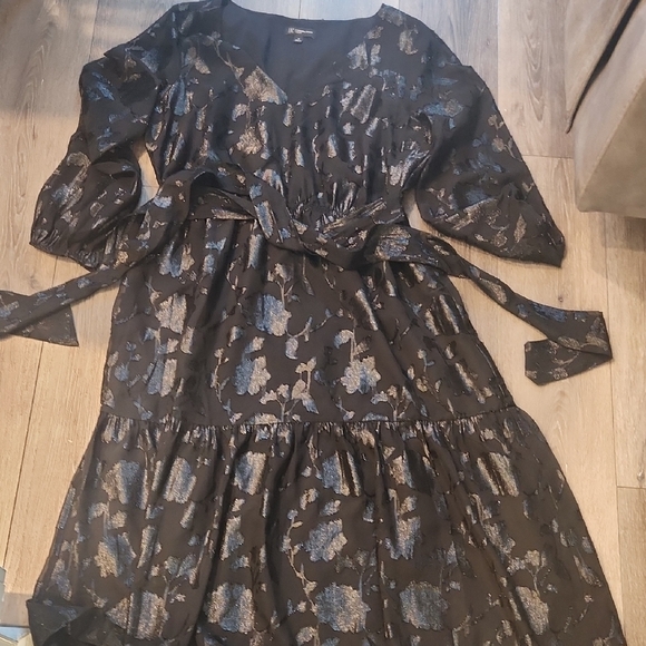 INC International Concepts Black Dress - Picture 1 of 7